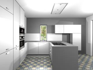 Projecto cozinha GDM, 3dogma mobiliário de cozinha 3dogma mobiliário de cozinha Cozinhas modernas