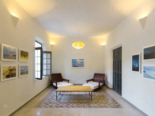 CASA 45, CERVERA SÁNCHEZ ARQUITECTOS CERVERA SÁNCHEZ ARQUITECTOS Eclectic style corridor, hallway & stairs