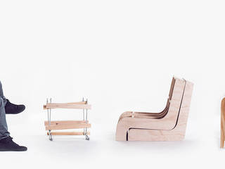 Pose Chair, Polígono Polígono 餐廳 木頭 Wood effect