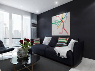 Oturma Odası, Cg Artist ibrahim ethem kısacık Cg Artist ibrahim ethem kısacık Modern living room