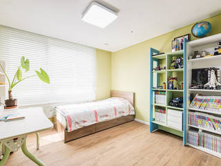 수원시 영통구 이의동 자연앤자이아파트 (48평형), 아르떼 인테리어 디자인 아르떼 인테리어 디자인 Modern style bedroom