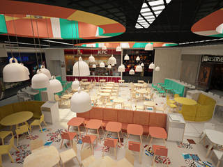 FOOD COURT, Delicious Concept Delicious Concept Modern Dining Room