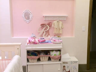 Instalación de Papel Tapiz habitación de Bebé, Home Boutique Home Boutique Детская комнатa в стиле минимализм