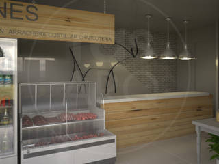 CARNICERIA GOURMET , rasARQ rasARQ Commercial spaces