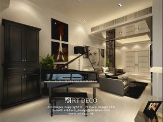 Art Deco Design Ltd. - Casa Marina, Art Deco Design Ltd. Art Deco Design Ltd. Klasik Oturma Odası