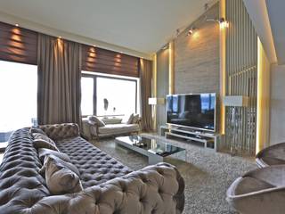 K.G Evi Arnavutköy, Kerim Çarmıklı İç Mimarlık Kerim Çarmıklı İç Mimarlık Modern Living Room