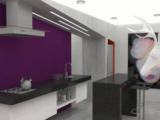 APARTAMENTO SISQUEM, ESTUDIO DUSSAN ESTUDIO DUSSAN Modern style kitchen