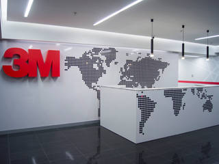 MTRA ARQUITECTOS - 3M MANUFACTURA DE VENEZUELA C.A., MTRA ARQUITECTOS C.A. MTRA ARQUITECTOS C.A. Modern living room