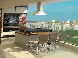 ANTES e DEPOIS - Apartamento Sky - Salvador/BA por Arquitetura do Brasil