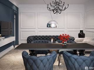 Living room, GM-interior GM-interior Phòng khách phong cách chiết trung