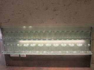 Étagère à Épices, Temo Temo Moderne Küchen Glas Transparent
