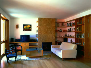 Casa no Restelo, Borges de Macedo, Arquitectura. Borges de Macedo, Arquitectura. Modern living room