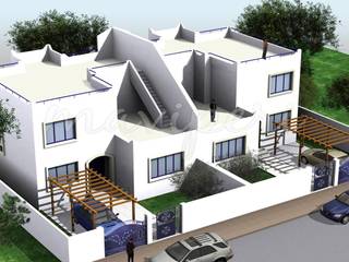 Bodrum Konutları, Maviperi Mimarlık Maviperi Mimarlık Modern houses