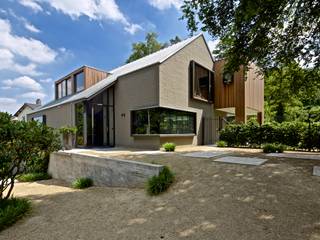 Modern amfitheater op oude stuwwal, Jaap Sterk Jaap Sterk Jardines modernos Concreto