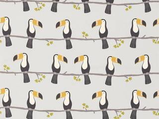 Papier peint enfants Toucan, funkywalls funkywalls Quarto infantil tropical Papel