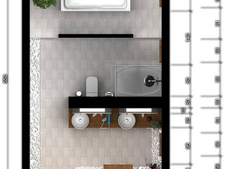 BANYO TASARIMI, DOTY DOTY Modern bathroom