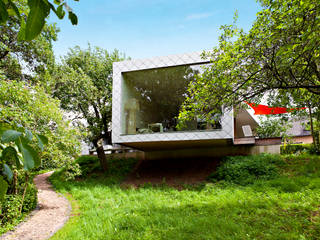 Livingtube, DANKE Architekten DANKE Architekten Cửa sổ & cửa ra vào phong cách hiện đại