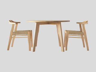 manuf, manuf manuf Scandinavian style dining room Wood Wood effect