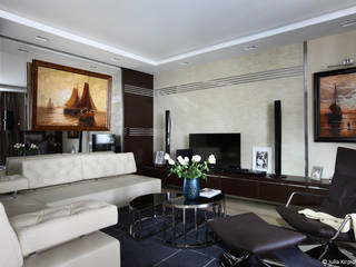 Современная эклектика, Юлия Кирпичева Юлия Кирпичева Living room