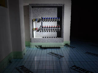 (3) Underfloor heating/ piso radiante, Dynamic444 Dynamic444 現代浴室設計點子、靈感&圖片