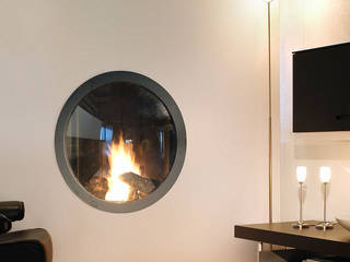 Focus Design Kamine, Chiemsee Öfen Chiemsee Öfen Modern living room Fireplaces & accessories