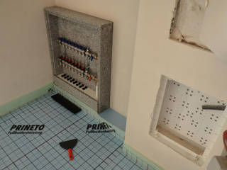 (3) Underfloor heating/ piso radiante, Dynamic444 Dynamic444 現代浴室設計點子、靈感&圖片