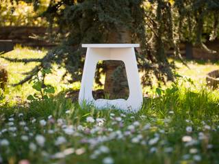 TABU kaolin - perfecto para exterior - perfect for outside, TABUHOME TABUHOME Scandinavian style garden Synthetic White
