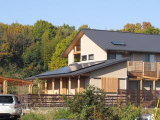 楽農の家, 株式会社 atelier waon 株式会社 atelier waon Modern houses