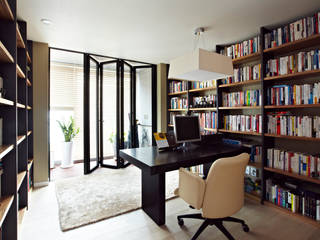 Urban Morden House, housetherapy housetherapy Modern style study/office