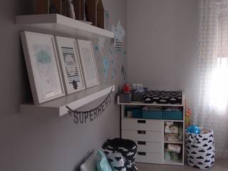 Dom jednorodzinny, studio bonito studio bonito Scandinavian style nursery/kids room