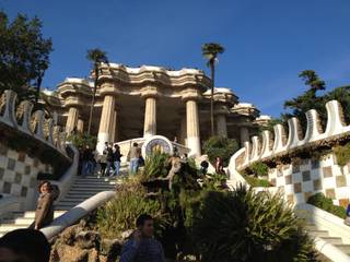 Remodelación Parc Güell (Barcelona), Mosaics Torra Mosaics Torra 庭院