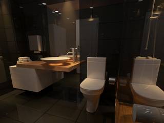 banyo tasarımı, serdar şahiner serdar şahiner Modern bathroom