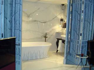 Harrods Luxury Hotel Suite Featuring Porcel-Thin Tiles: modern  by Porcel-Thin, Modern   