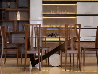 Apartment at Tirupur, Cubism Cubism Modern dining room