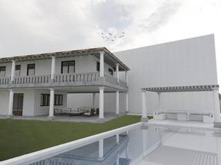 Casa Pérez Rechi, Alterno Alterno Salas de jantar modernas