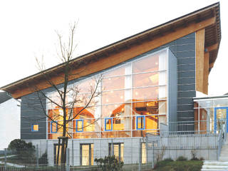 Freie ev. Gemeinde Wuppertal-Ronsdorf, Noesser Padberg Architekten GmbH Noesser Padberg Architekten GmbH Espacios comerciales