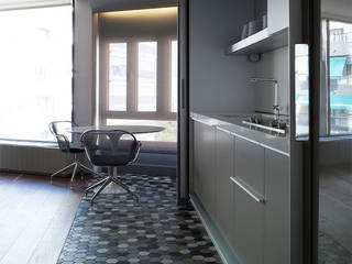 Apartamento exclusivo para dos, Sanchez y Delgado Sanchez y Delgado Modern kitchen