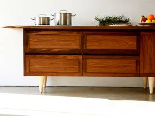 Moksori Art N Wood Style, 목소리 목소리 Minimalist kitchen