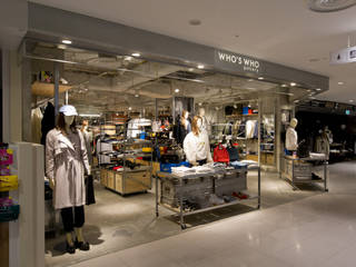 WHO'S WHO gallery ルミネ立川店, TOOP design works TOOP design works Casas industriais