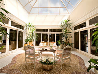 Casa no interior, Two Design Two Design Classic style conservatory