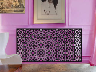 laser cut modern radiator covers in moroccan and arabic room makeovers, Laser cut Furniture & Screens Laser cut Furniture & Screens