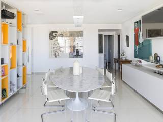 Residência T|R, VZ Arquitetas VZ Arquitetas Modern Dining Room