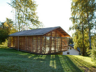 EFH in Oberbayern, em Architekten GmbH em Architekten GmbH Country style house