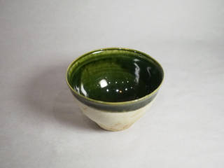 サイズにコダワッタ卓上用の抹茶茶碗「Modern series ORIBE 小服茶碗」, 愚陶庵 愚陶庵 Modern kitchen Pottery