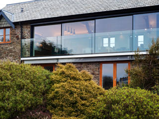 Down Barton, Devon, Trewin Design Architects Trewin Design Architects Modern Houses