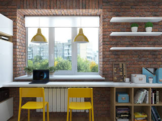IKEA рулит! Бюджетная квартира, 3D GROUP 3D GROUP Minimalist living room