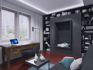 GABINET, The Vibe The Vibe Modern Living Room