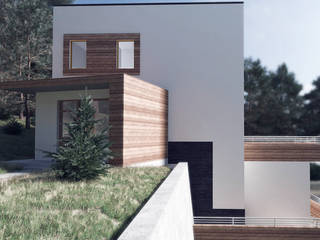Margarita house, Архитектурная компания МАСТЕР Архитектурная компания МАСТЕР Rumah Minimalis Kayu Wood effect