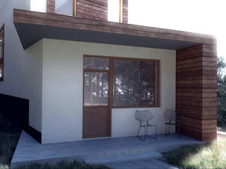 Margarita house, Архитектурная компания МАСТЕР Архитектурная компания МАСТЕР Rumah Minimalis Kayu Wood effect