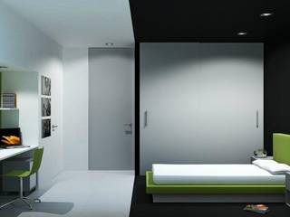 PININFARINA, minimum arquitectura minimum arquitectura モダンスタイルの寝室